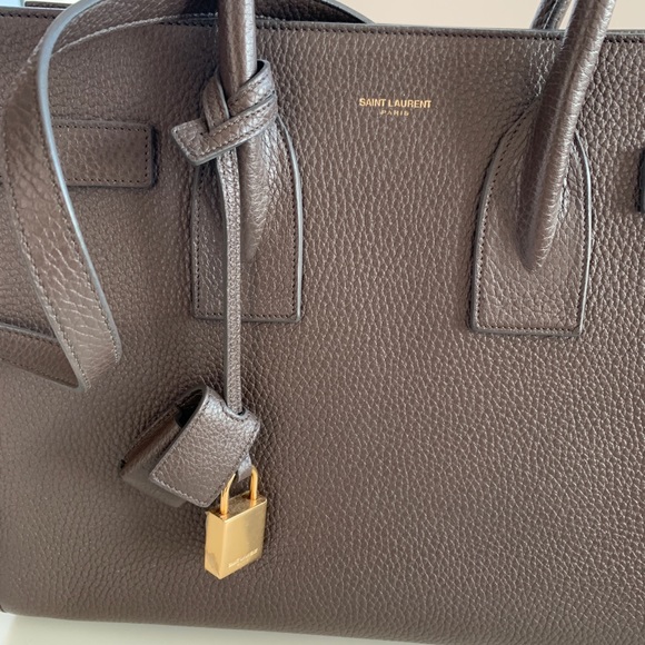 Saint Laurent Sac De Jour Small Tote Fog - Picture 3 of 8